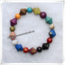 Cheapest Bead Bracelet Wholesale Bracelet China Love Charm Popular Handmade Resin Bead Bracelet (IO-aj032)